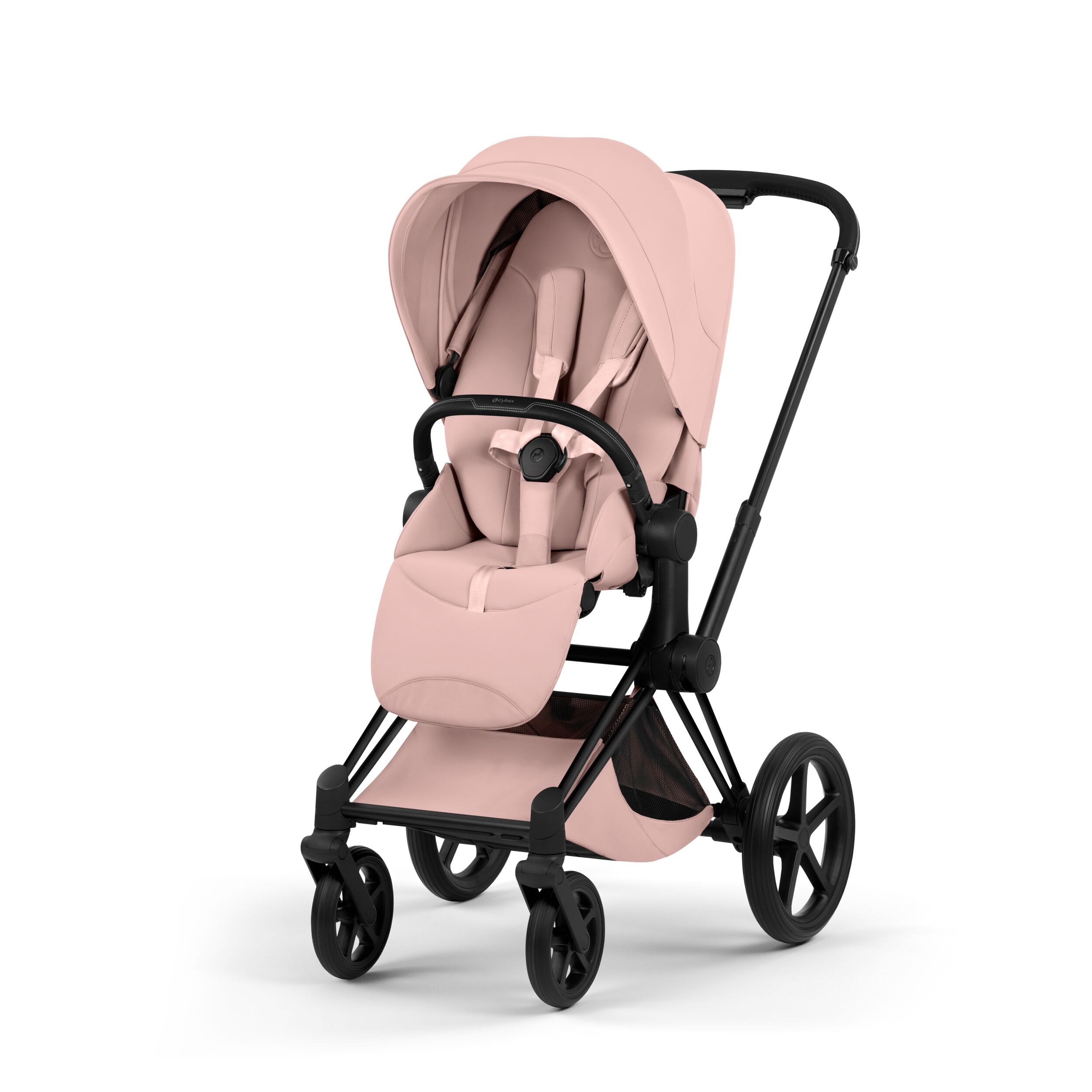 CYBEX PLATINUM - Passeggino Priam Style Peach Pink con Telaio Matt Black 2026