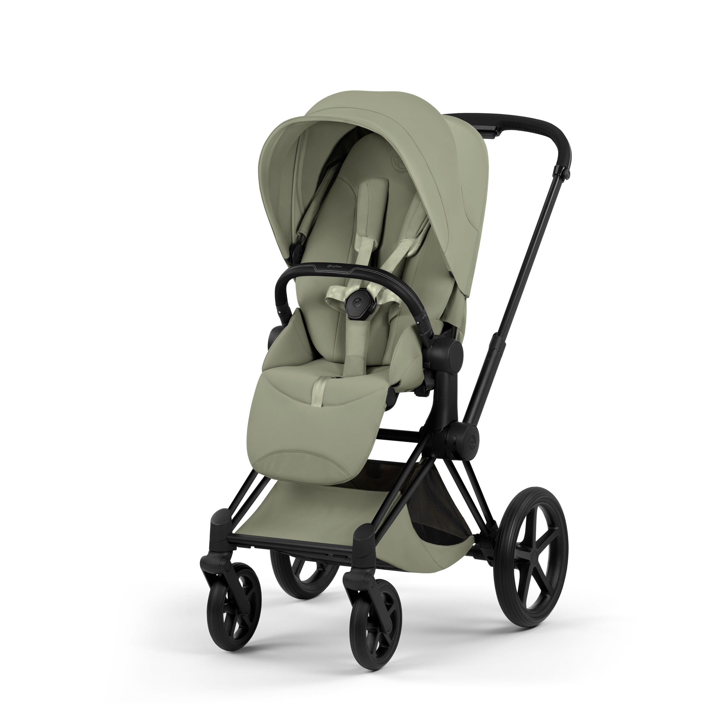 CYBEX PLATINUM - Passeggino Priam Style Sage Green con Telaio Matt Black 2026