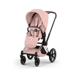 CYBEX PLATINUM - Passeggino Priam Style Peach Pink con Telaio Rosegold 2026