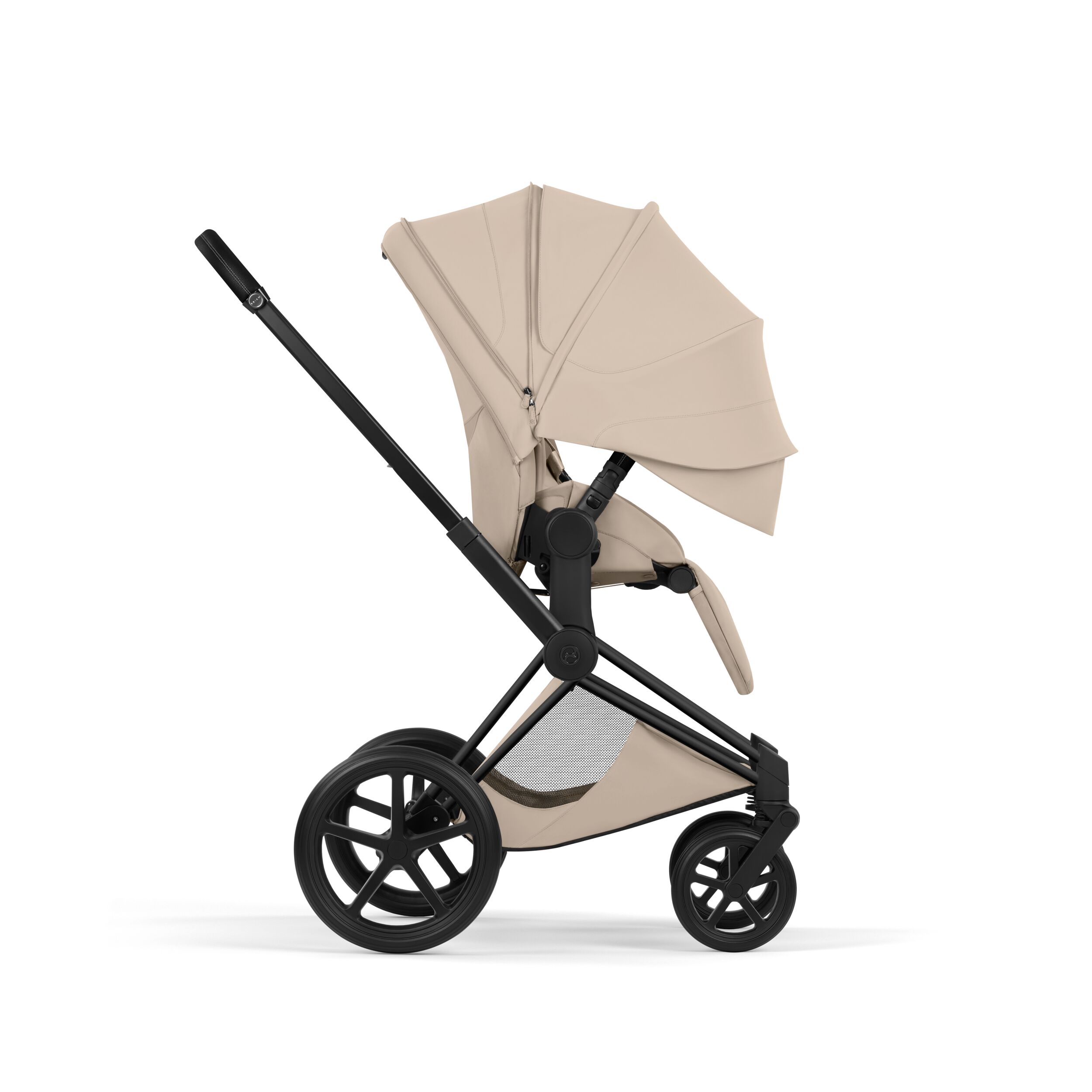 CYBEX PLATINUM – Passeggino Priam Style Cozy Beige con Telaio Matt Black 2026 - immagine 5