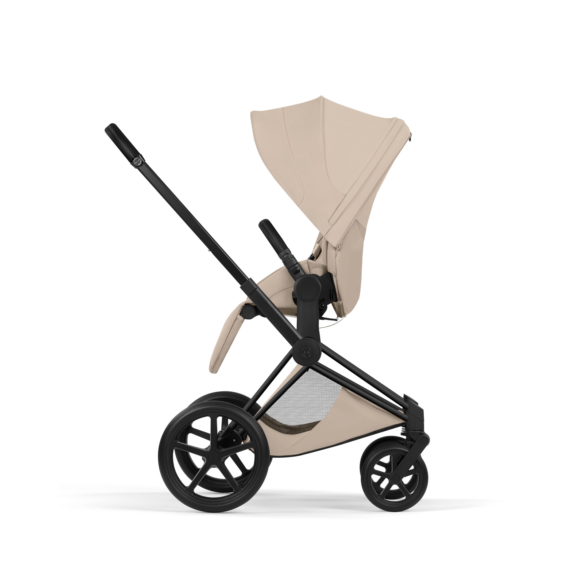 CYBEX PLATINUM – Passeggino Priam Style Cozy Beige con Telaio Matt Black 2026 - immagine 3
