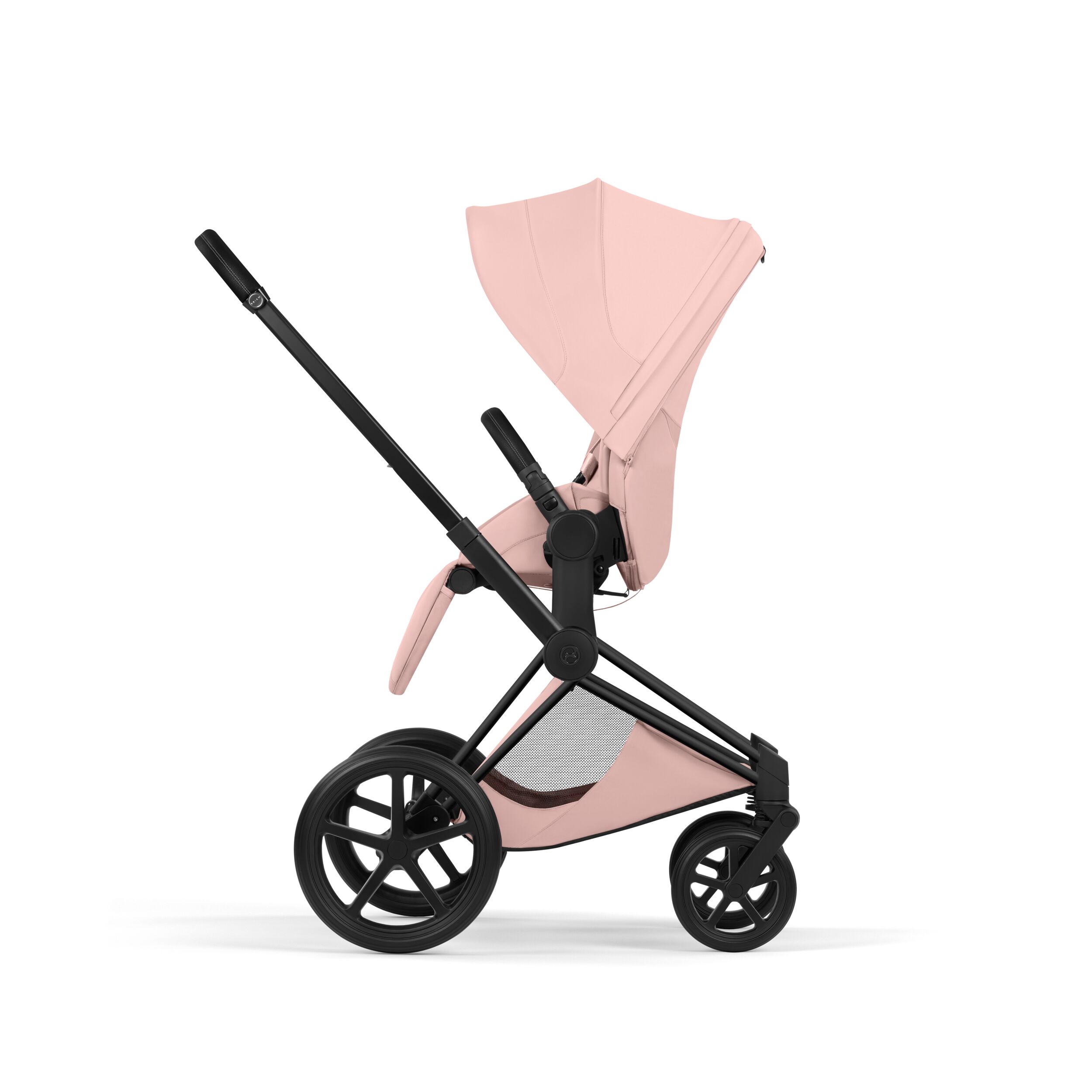 CYBEX PLATINUM – Passeggino Priam Style Peach Pink con Telaio Matt Black 2026 - immagine 3