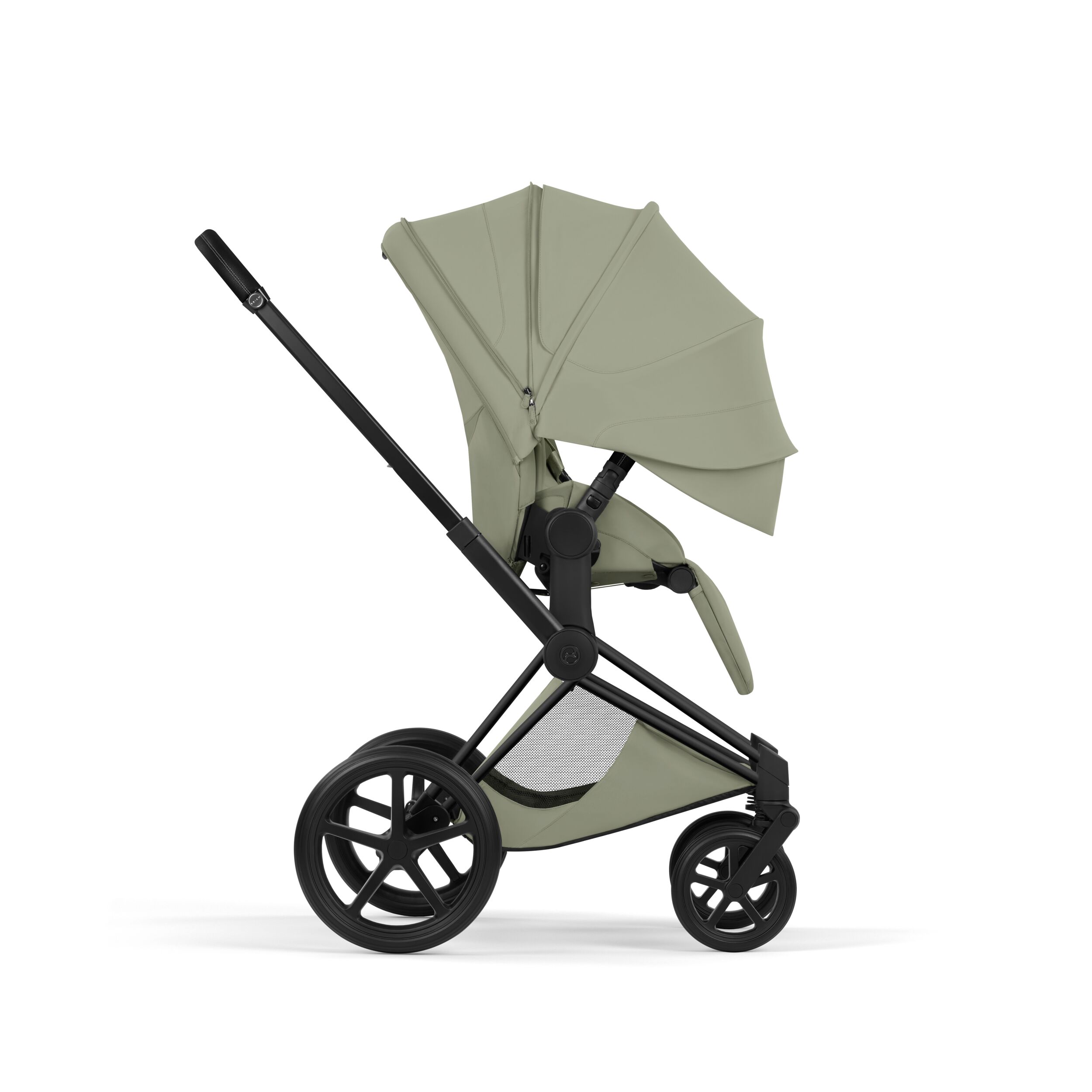 CYBEX PLATINUM – Passeggino Priam Style Sage Green con Telaio Matt Black 2026 - immagine 3