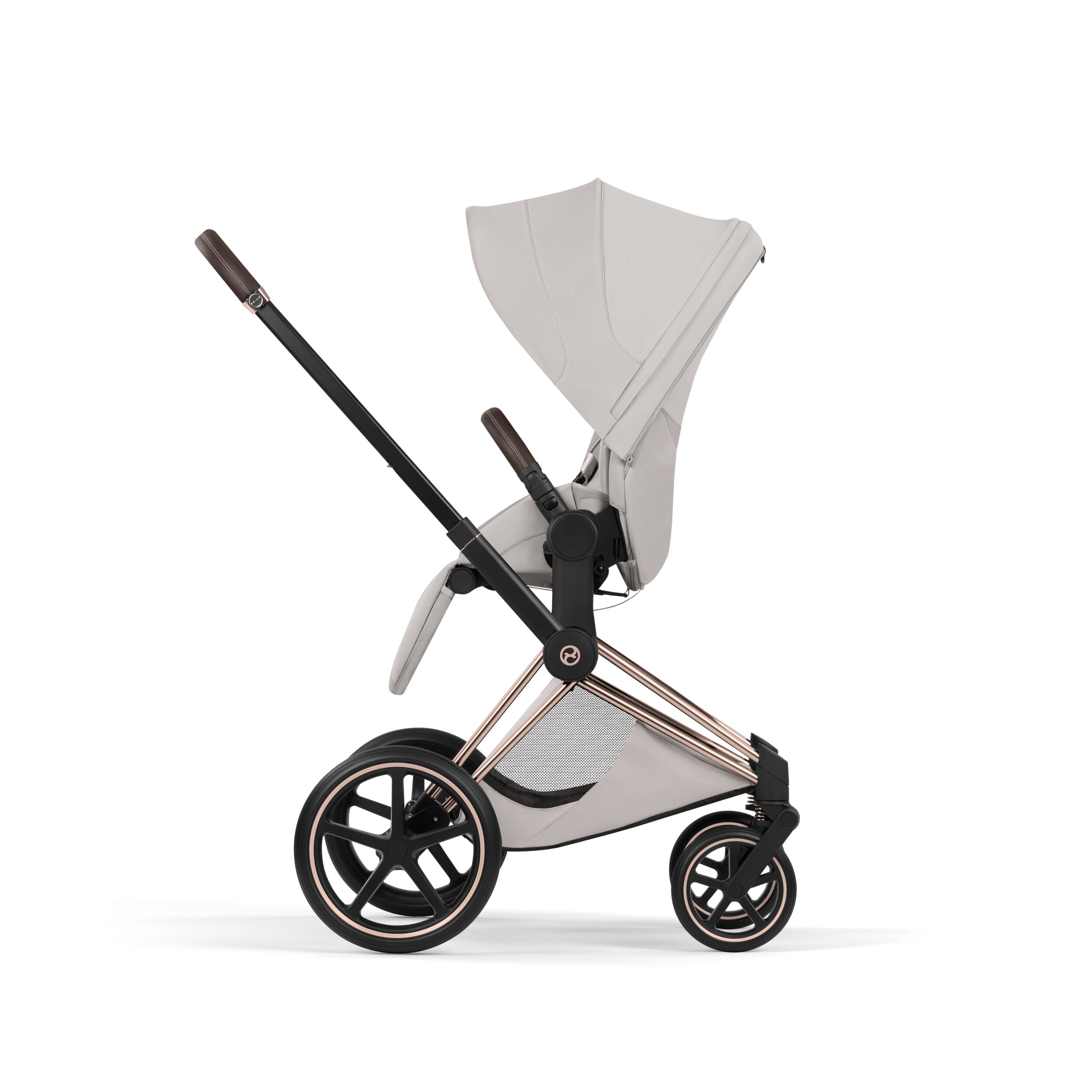 CYBEX PLATINUM – Passeggino Priam Style City Grey con Telaio Rosegold 2026 - immagine 5