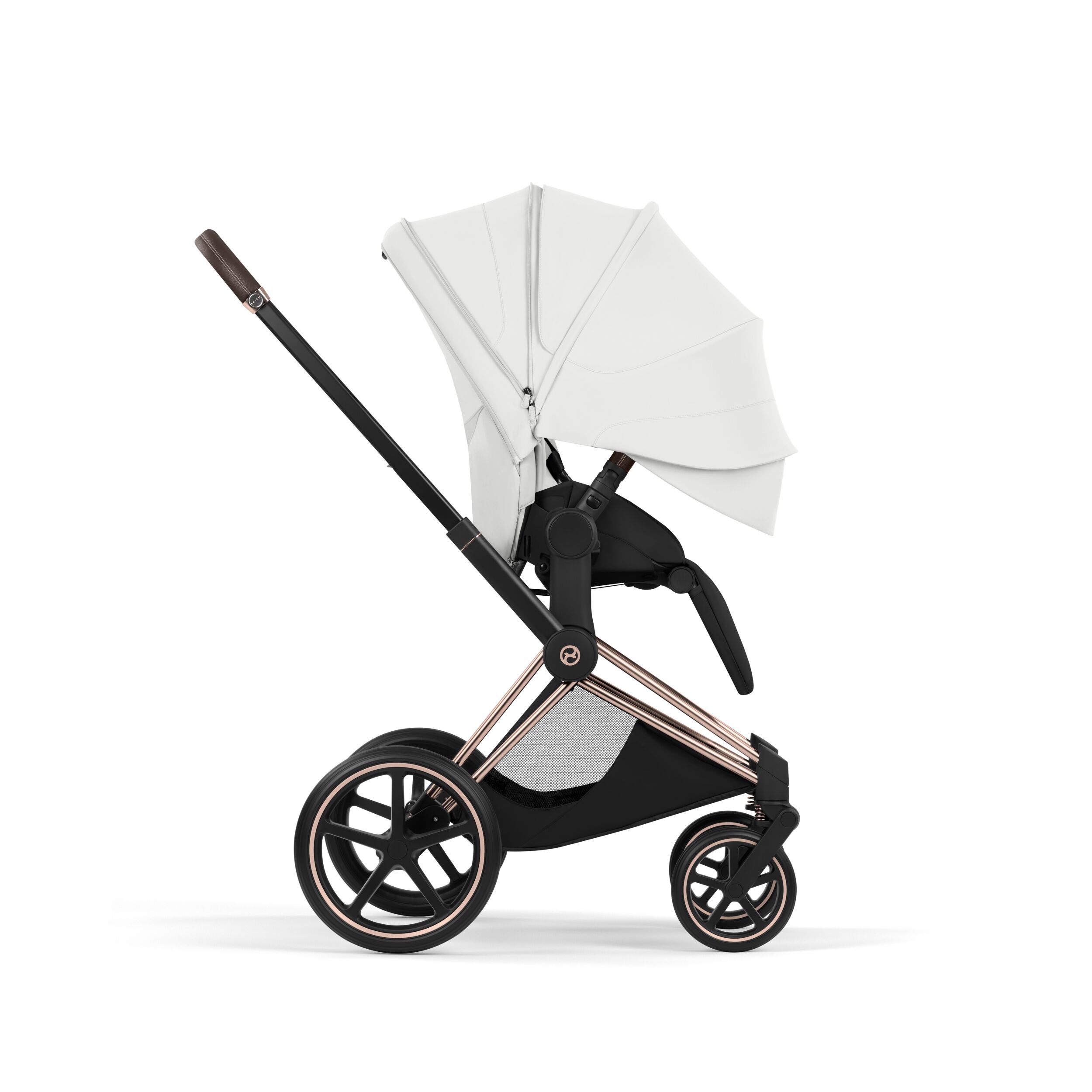 CYBEX PLATINUM – Passeggino Priam Style Off White con Telaio Rosegold 2026 - immagine 4