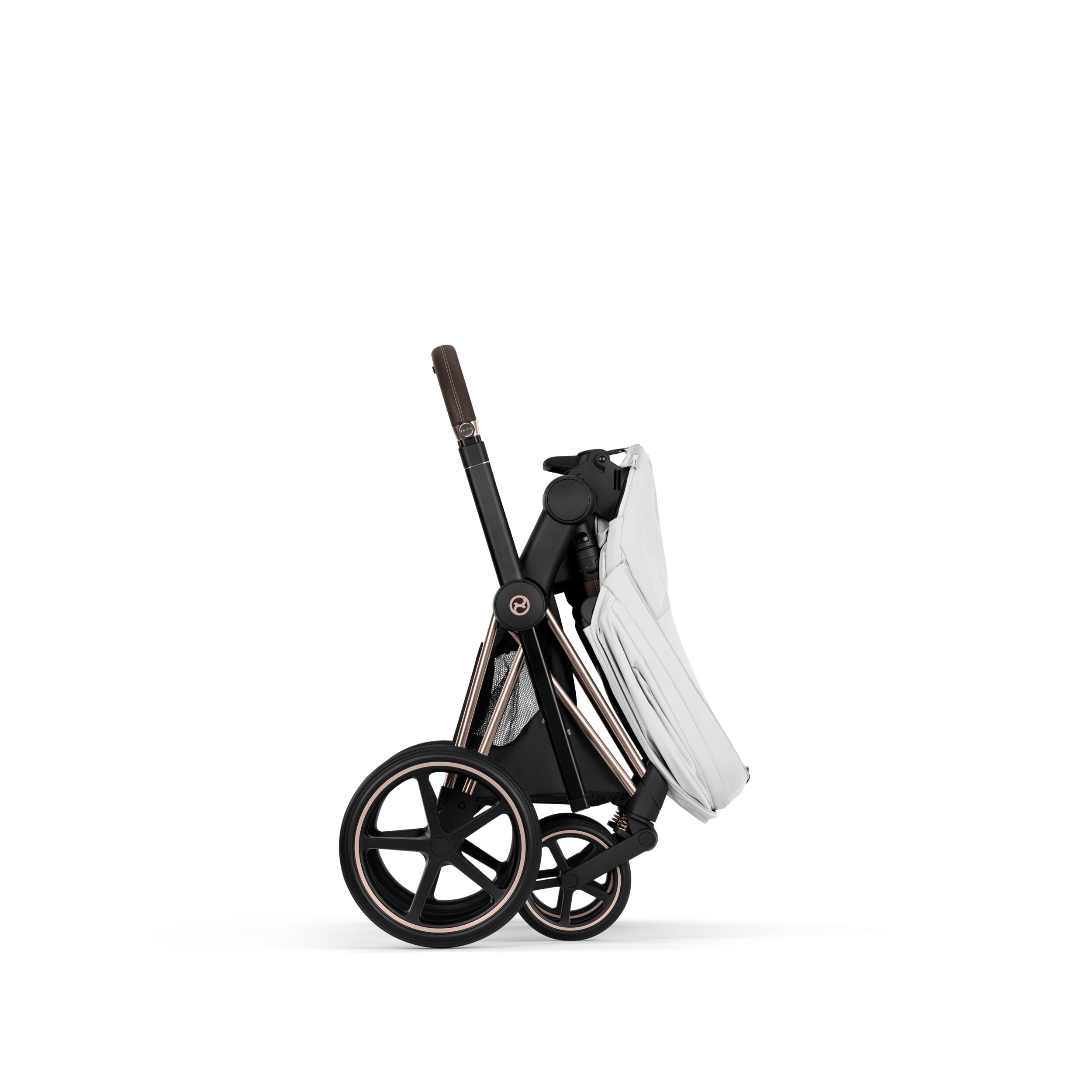 CYBEX PLATINUM – Passeggino Priam Style Off White con Telaio Rosegold 2026 - immagine 8
