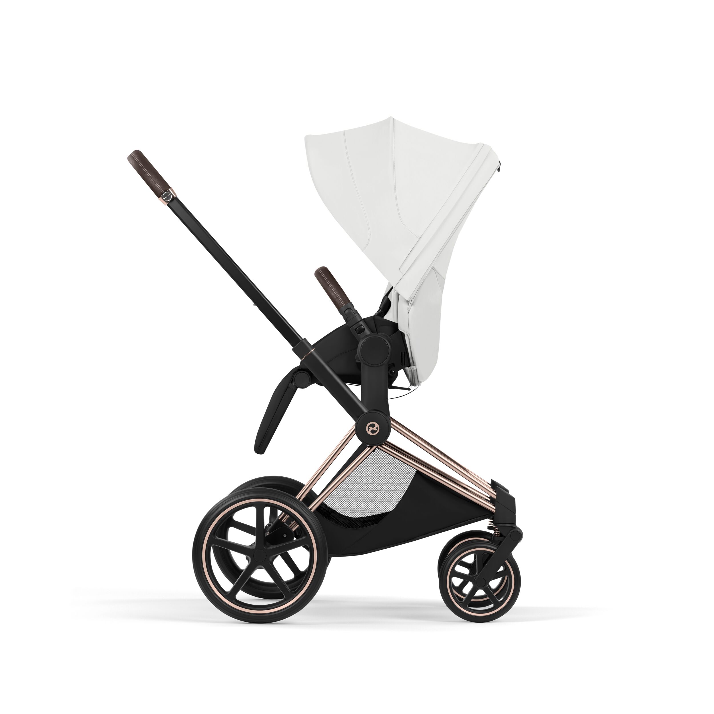 CYBEX PLATINUM – Passeggino Priam Style Off White con Telaio Rosegold 2026 - immagine 6