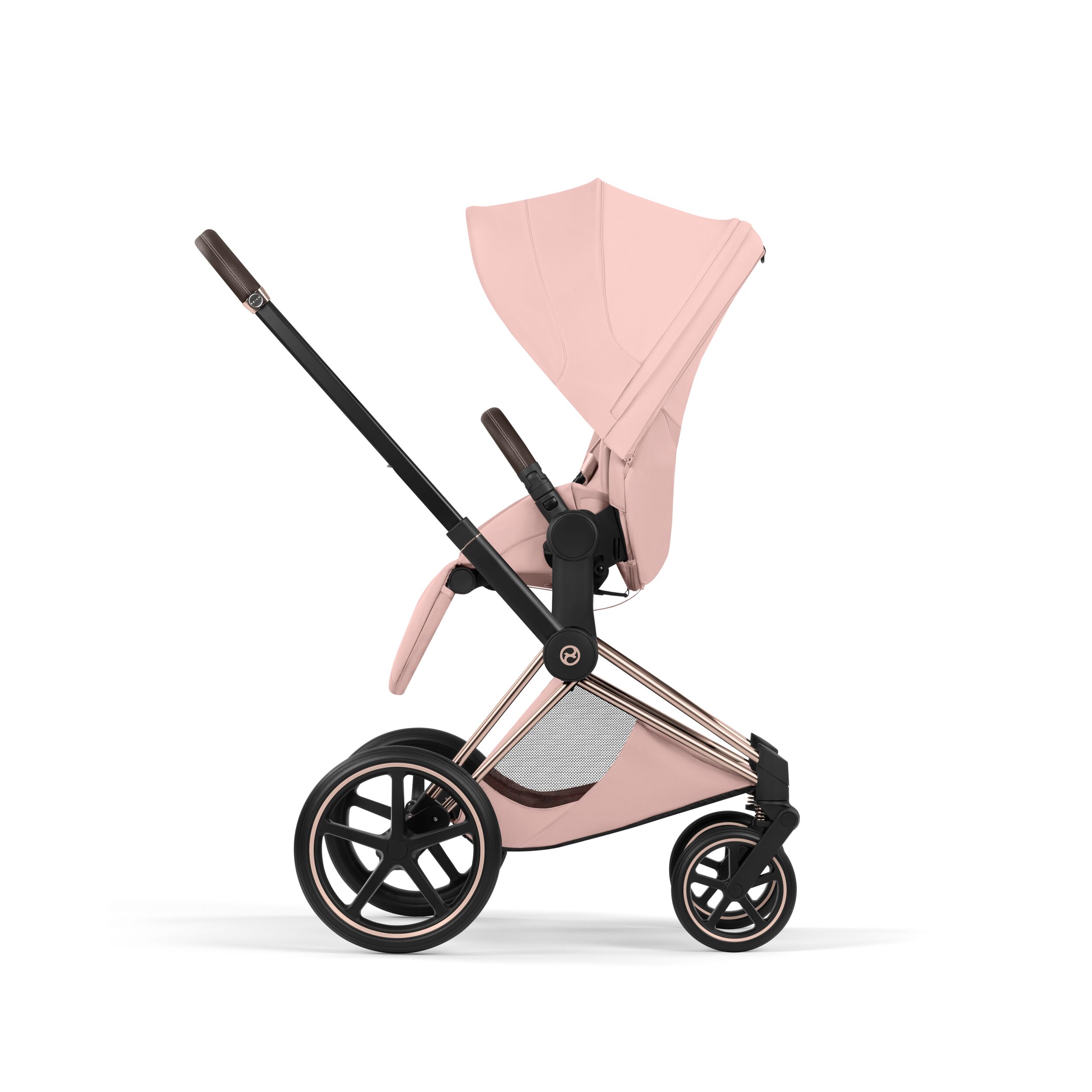 CYBEX PLATINUM – Passeggino Priam Style Peach Pink con Telaio Rosegold 2026 - immagine 5