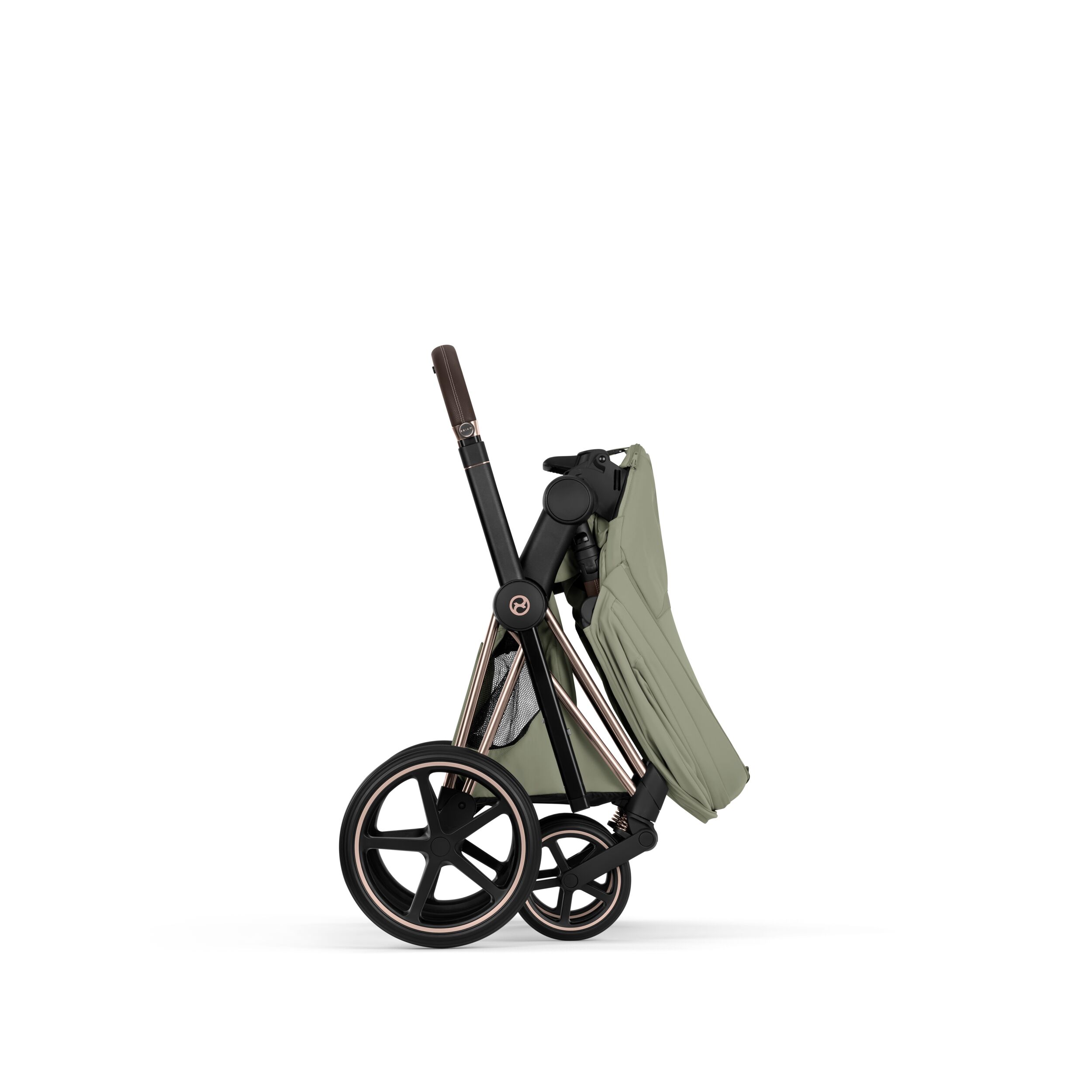 CYBEX PLATINUM – Passeggino Priam Style Sage Green con Telaio Rosegold 2026 - immagine 8
