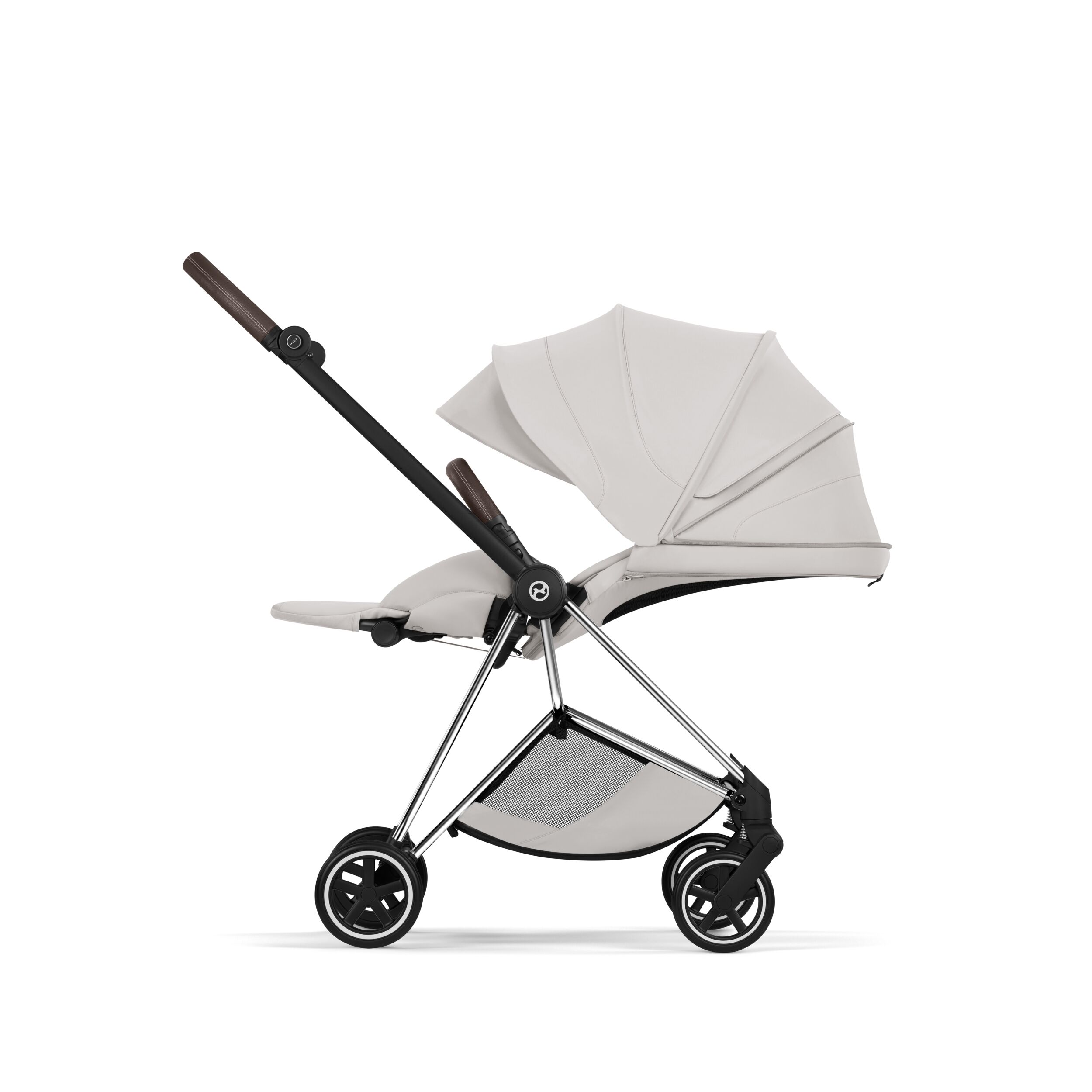 CYBEX PLATINUM – Passeggino Mios Style 2026 City Grey con Telaio Chrome Brown - immagine 3