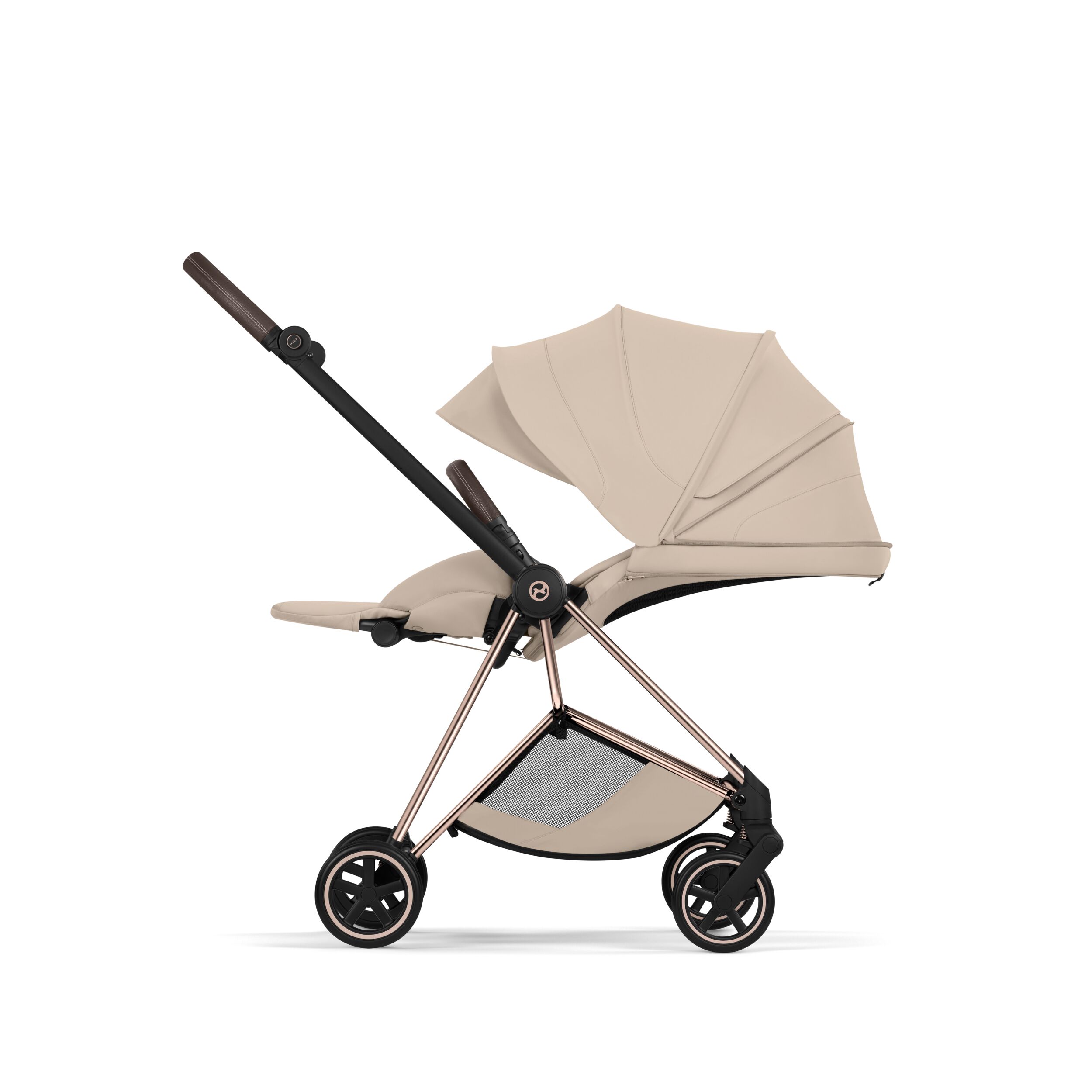 CYBEX PLATINUM – Trio Mios Style 2026 Cozy Beige con Telaio Rosegold e Seggiolino Auto Cloud -T - immagine 6