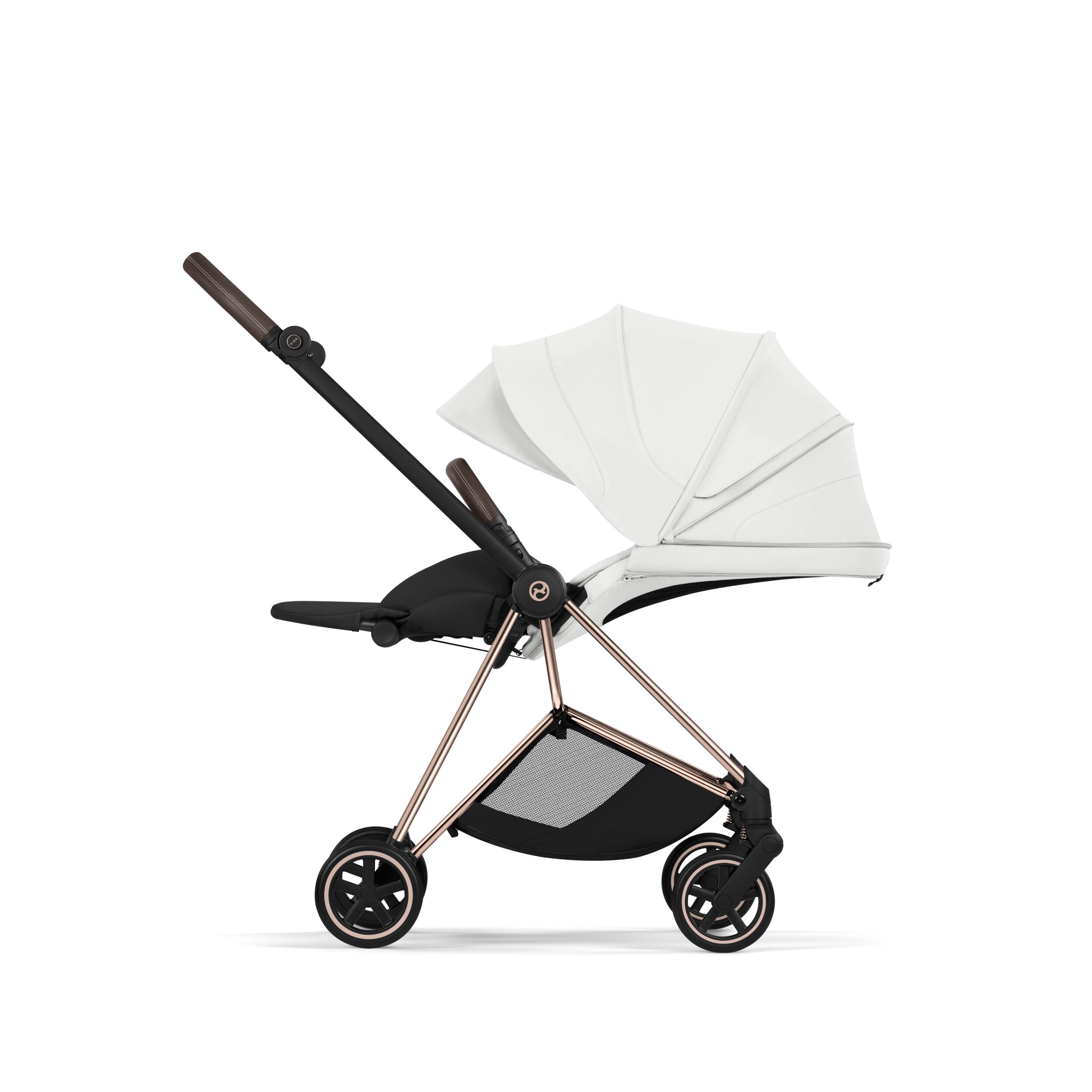 CYBEX PLATINUM – Trio Mios Style 2026 Off White con Telaio Rosegold e Seggiolino Auto Cloud – T - immagine 6