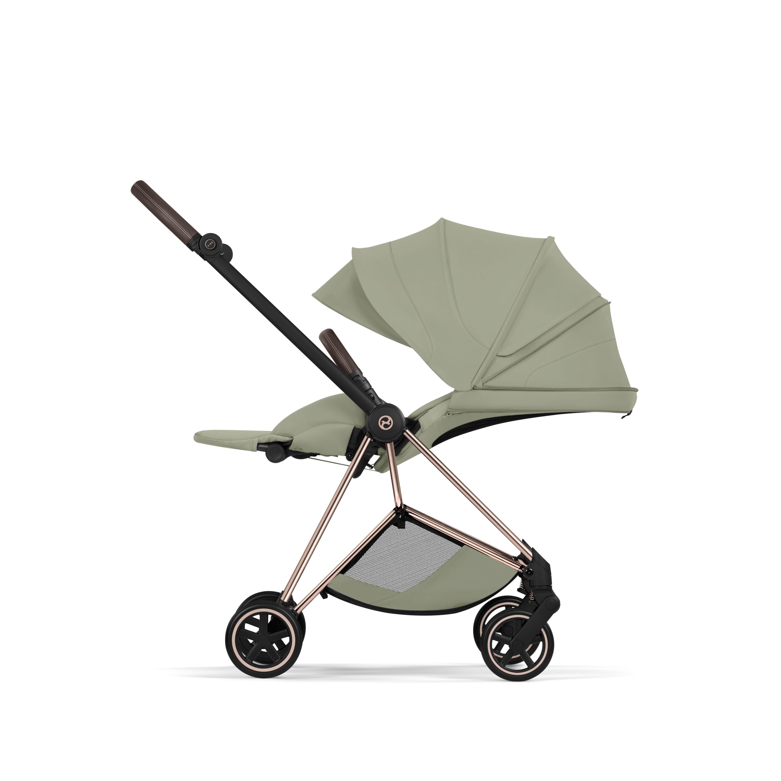 CYBEX PLATINUM – Trio Mios Style 2026 Sage Green con Telaio Rosegold e Seggiolino Auto Cloud – T - immagine 6
