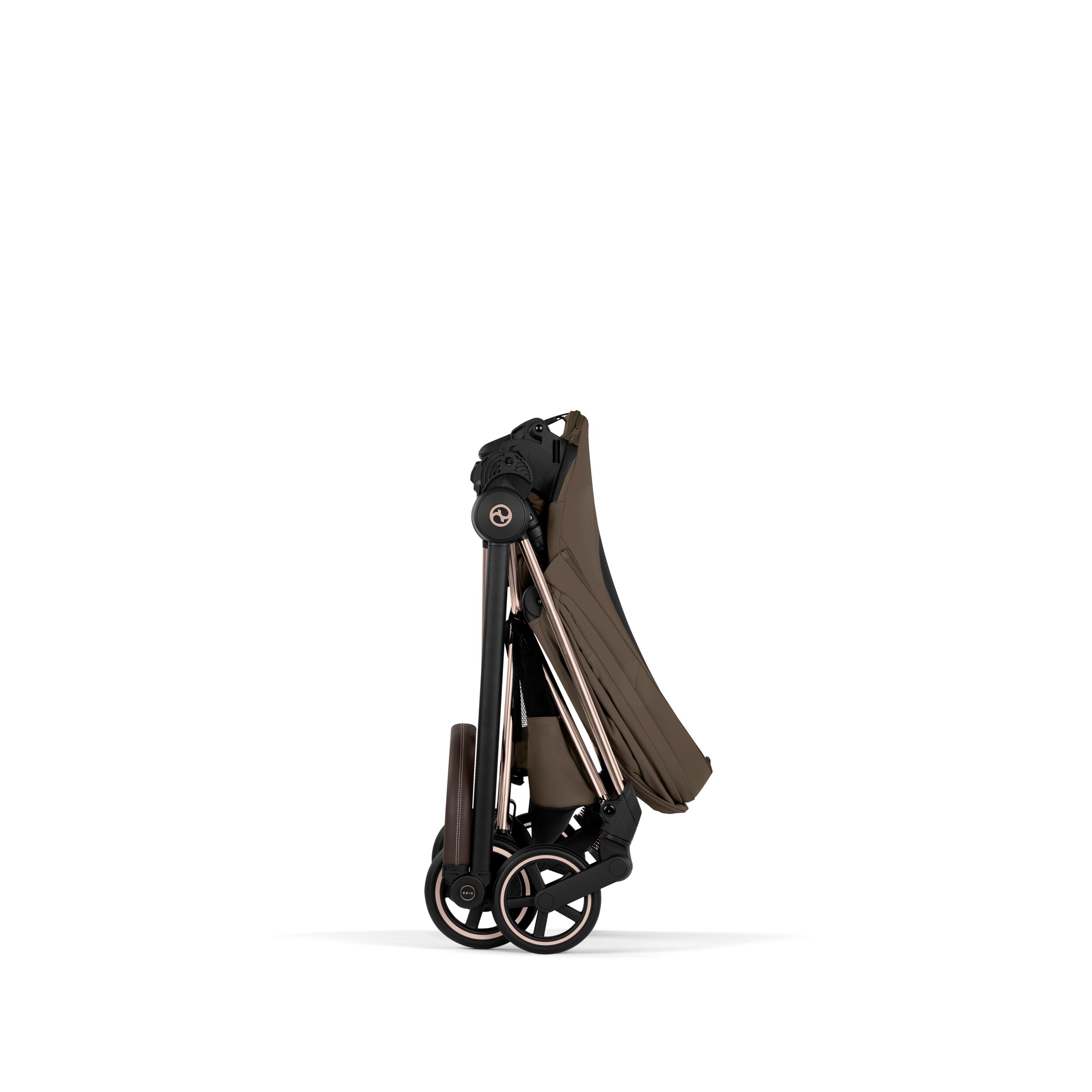 CYBEX PLATINUM – Trio Mios Style 2026 Coconout Brown con Telaio Rosegold e Seggiolino Auto Cloud – T - immagine 9