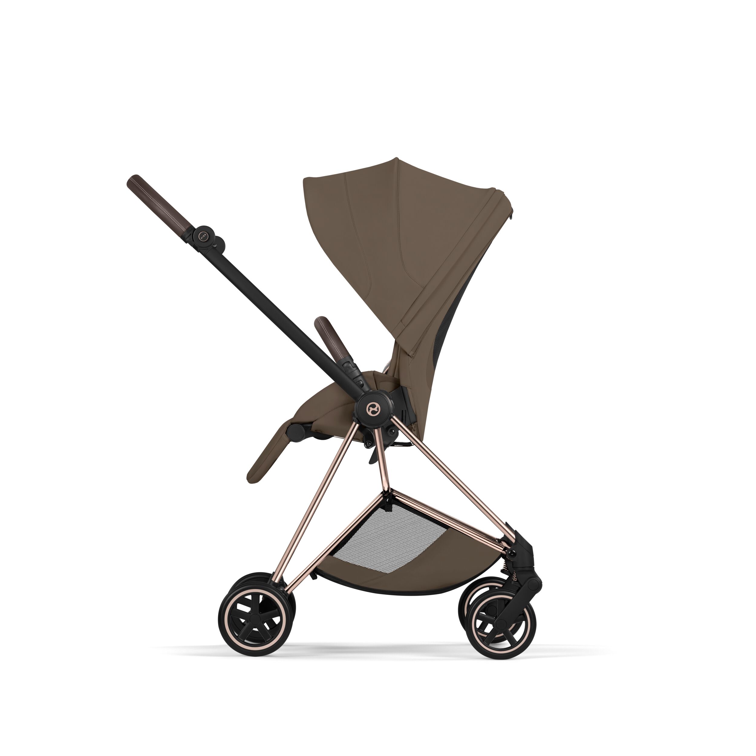 CYBEX PLATINUM – Trio Mios Style 2026 Coconout Brown con Telaio Rosegold e Seggiolino Auto Cloud – T - immagine 5