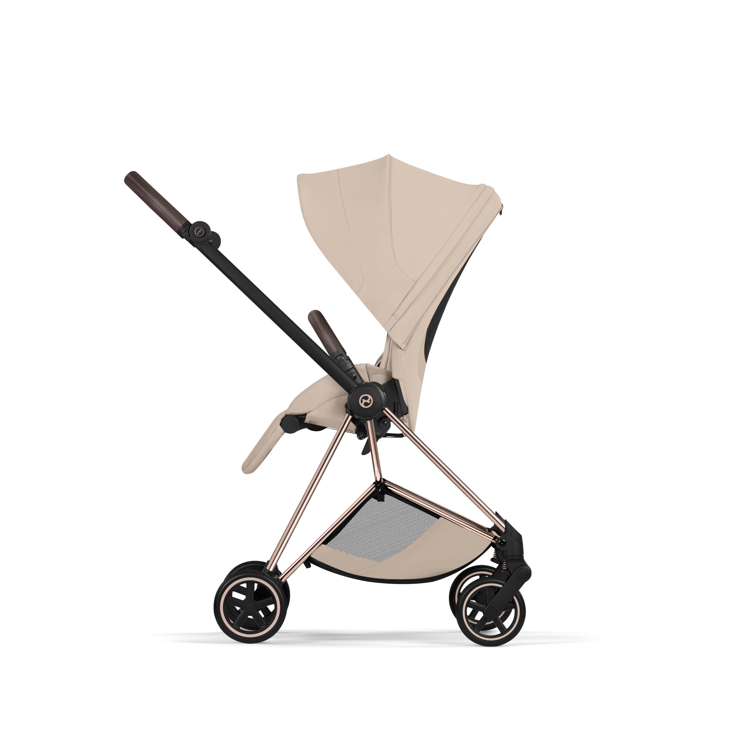 CYBEX PLATINUM – Trio Mios Style 2026 Cozy Beige con Telaio Rosegold e Seggiolino Auto Cloud -T - immagine 5