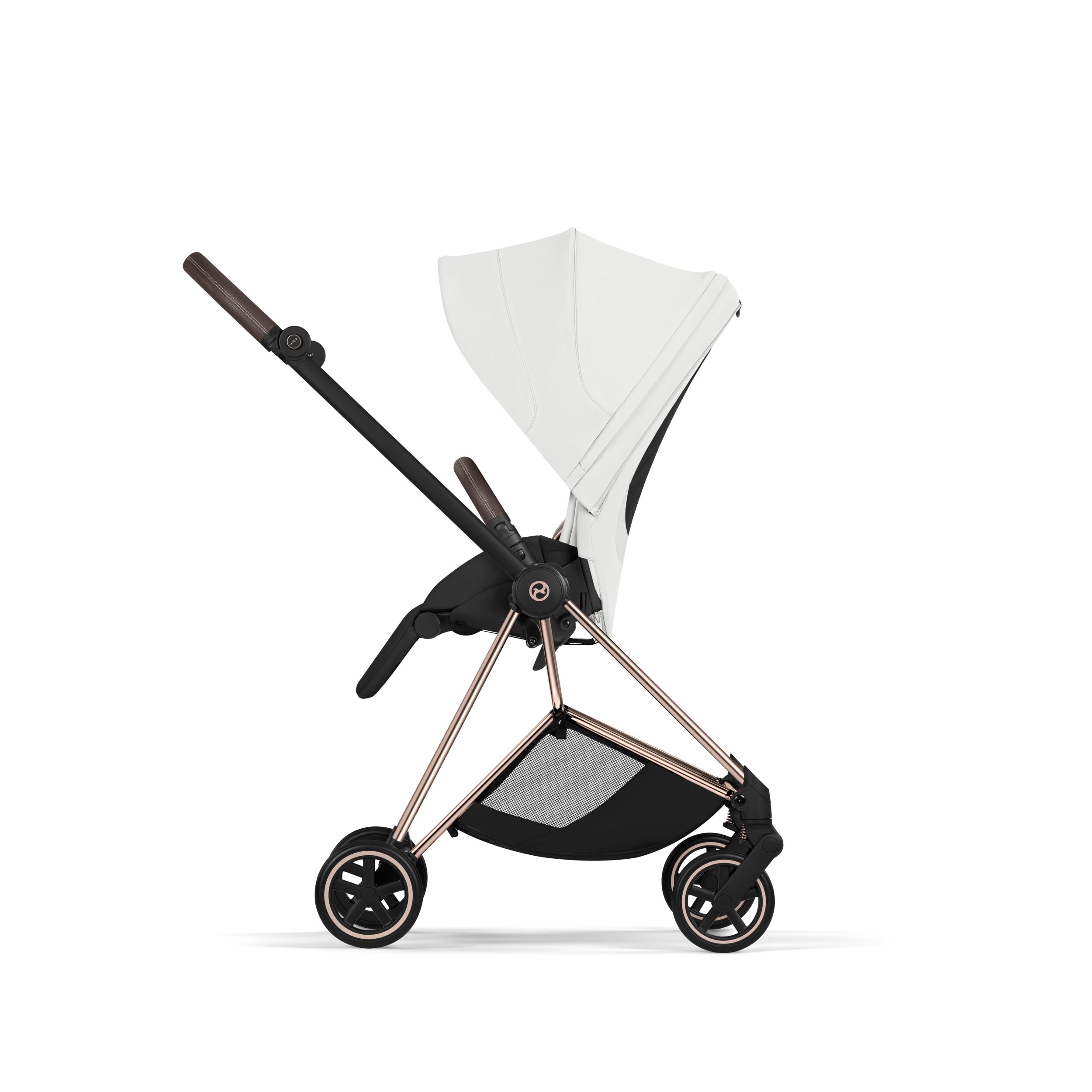 CYBEX PLATINUM – Trio Mios Style 2026 Off White con Telaio Rosegold e Seggiolino Auto Cloud – T - immagine 5
