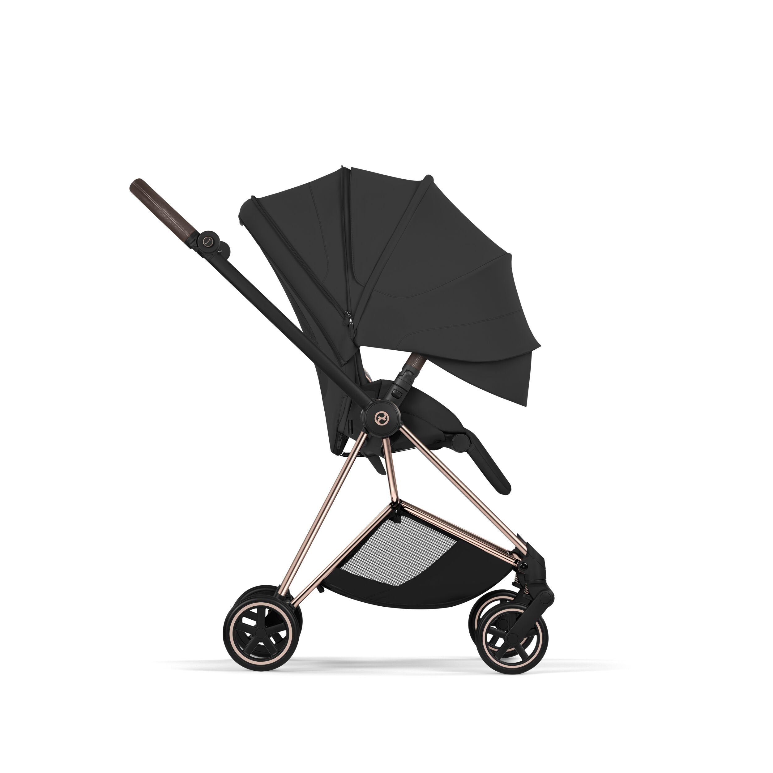 CYBEX PLATINUM – Passeggino Mios Style 2026 Sepia Black con Telaio Rosegold - immagine 7