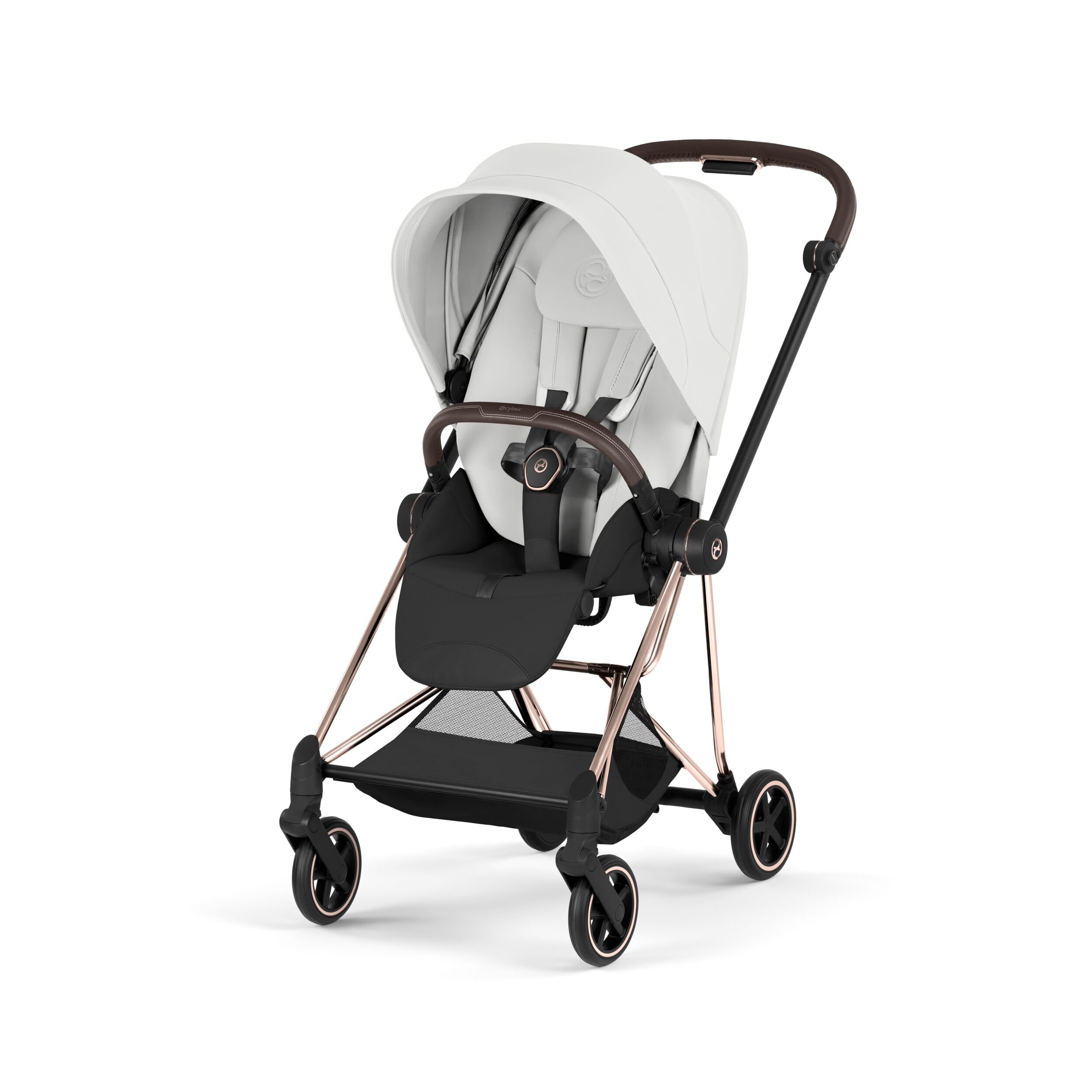 CYBEX PLATINUM - Passeggino Mios Style 2026 Off White con Telaio Rosegold