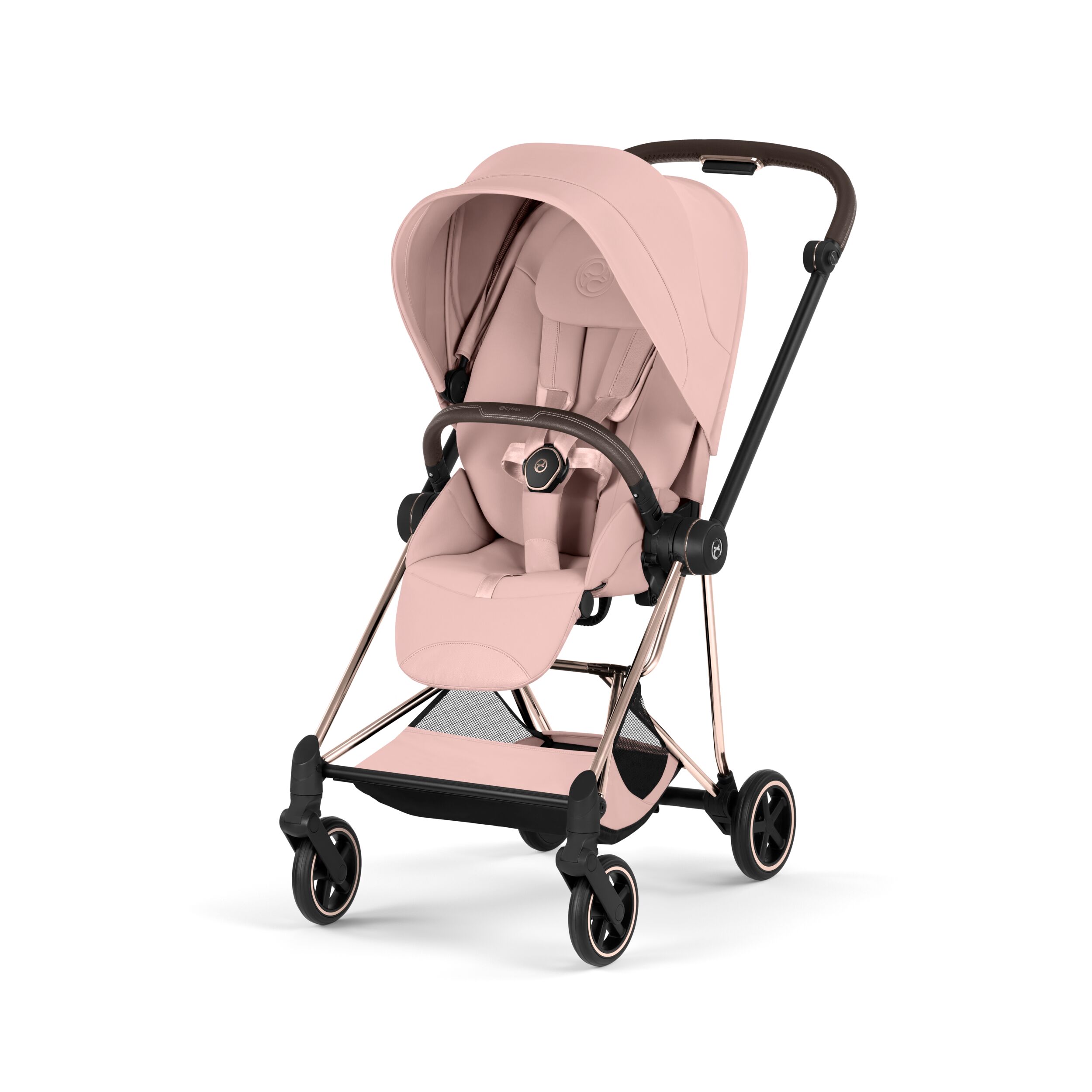 CYBEX PLATINUM - Passeggino Mios Style 2026 Peach Pink con Telaio Rosegold