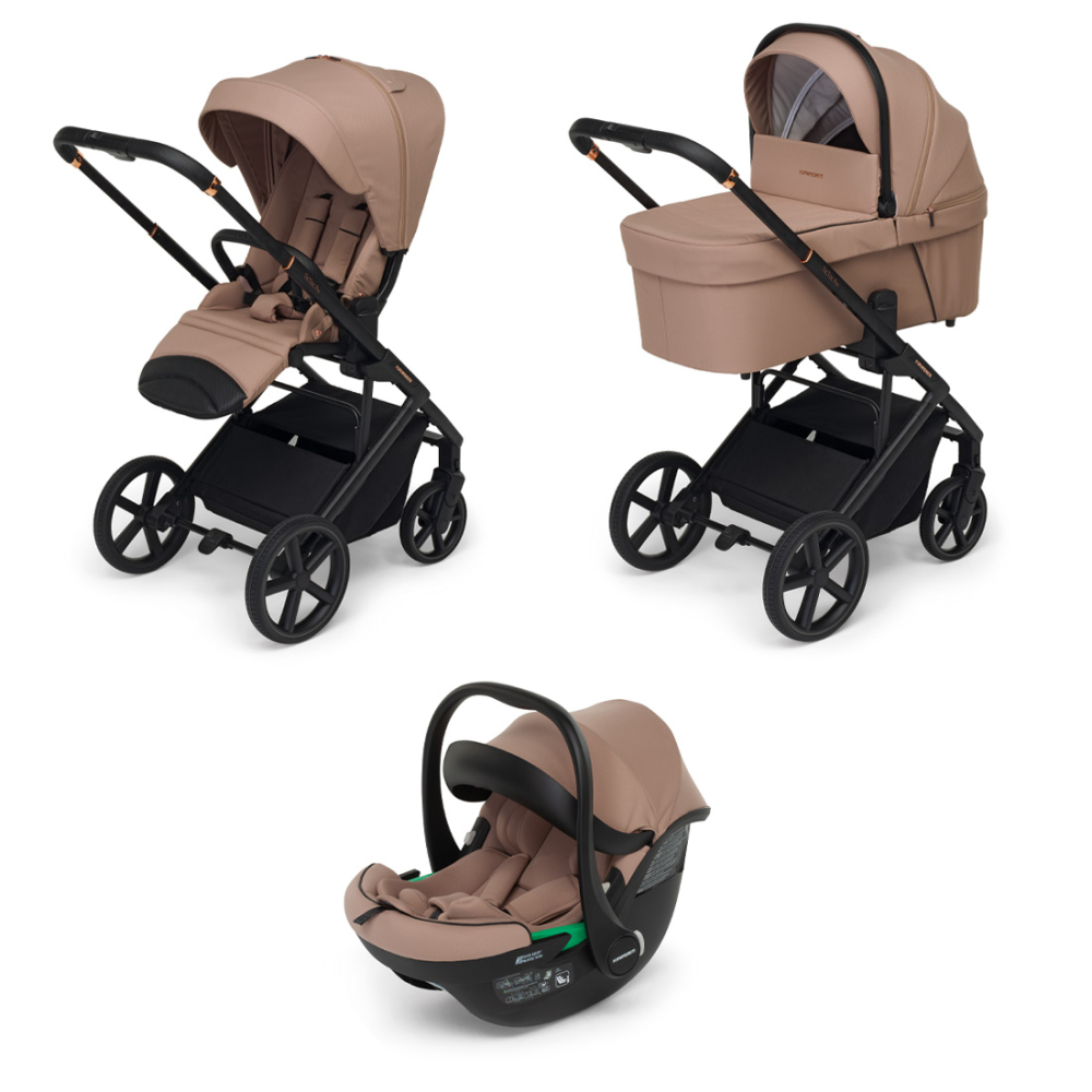 FOPPAPEDRETTI - Trio Tic Toc Pro Gold con Seggiolino Auto Disk Infant I - Size