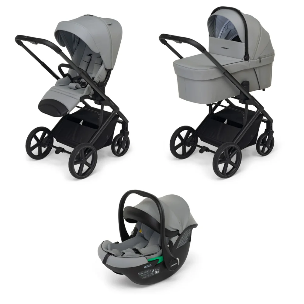 FOPPAPEDRETTI - Trio Tic Toc Pro Ice con Seggiolino Auto Disk Infant I - Size